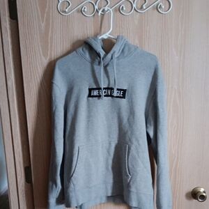 American Eagle Light Gray Sweatshirt